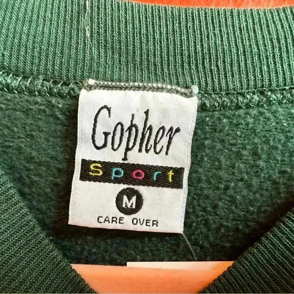 Vintage 90s Reindeer Christmas crewneck pullover sweater size Medium - Picture 6 of 7